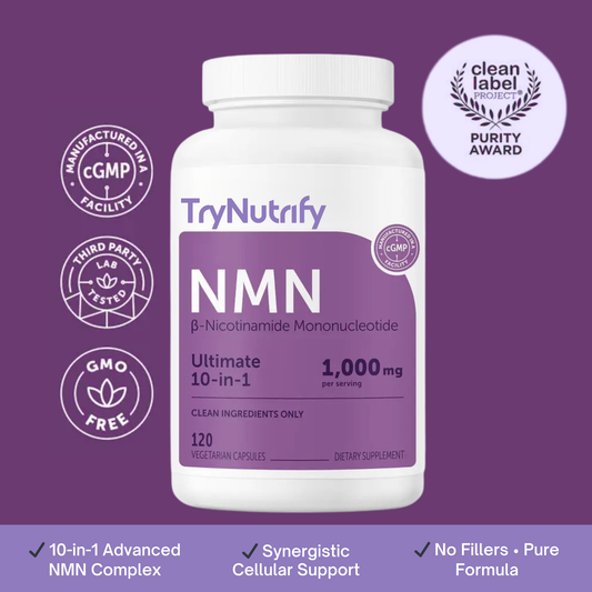 NMN Longevity Complex  Advanced 10-in-1 NAD+/120 Capsules